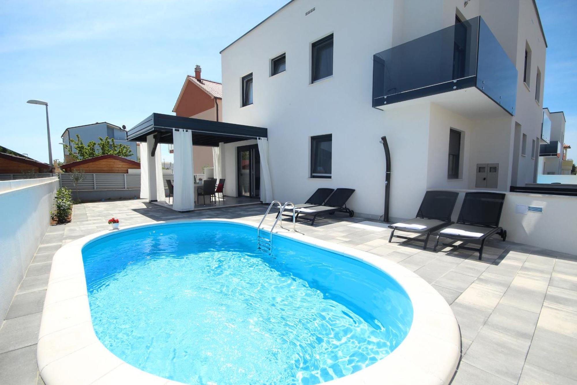 Villa Essenza Vita In Vodice Only 650 Meters From The Beach Exterior photo